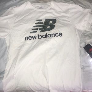 NEW BALANCE T-SHIRT CAMO AND WHITE